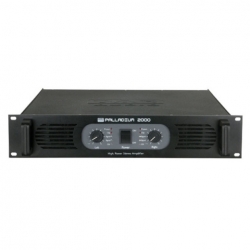Palladium P-2000 amplifier Black 2x1000 watt